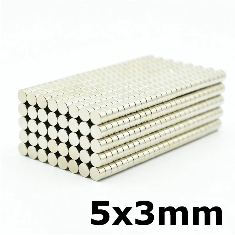 5x1 мм N35 микро-Неодимовый магнит маленький диск Precision Магнитный Редкоземельные Магниты Неодимовые магниты для двери холодильника бюллетень Панели