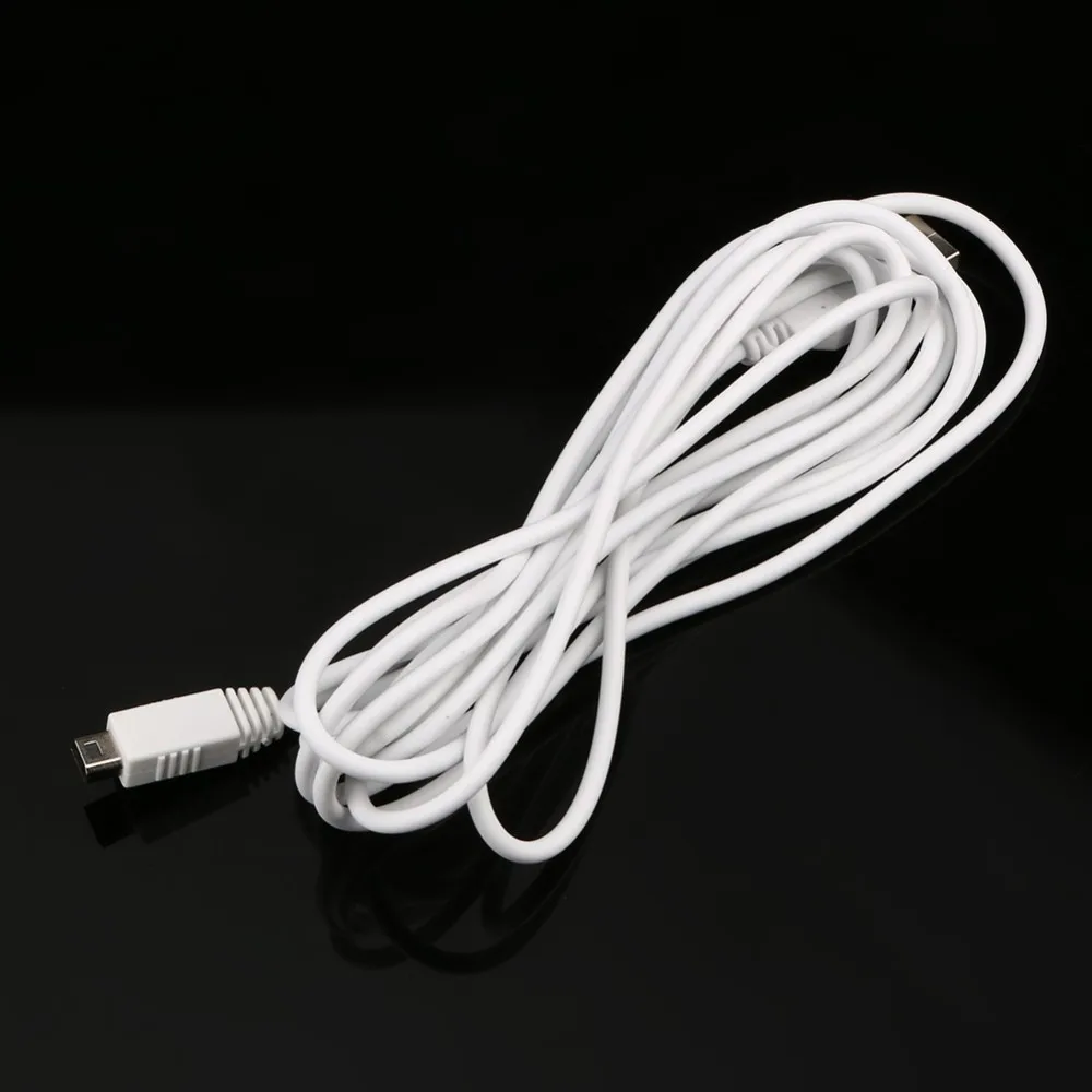 1 шт. 3 м USB кабель для зарядки данных для nintendo wii U Gamepad контроллер USB зарядное устройство зарядный кабель для wii U Лидер продаж