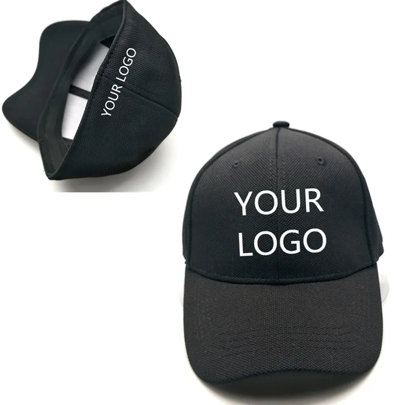 Cotton Baseball Cap Custom LOGO Summer Men's and Women's Outdoor Hip Hop Hat Adjustable Embroidery Visor | Аксессуары для
