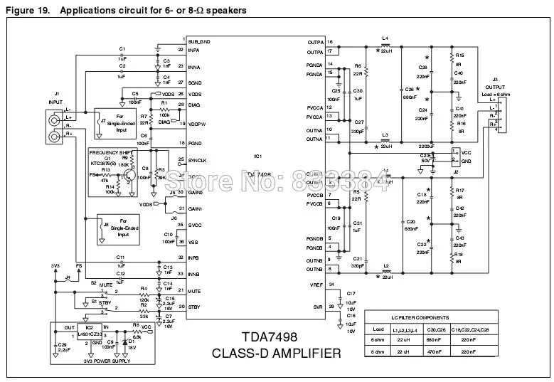 Горячая продажа TDA7498 + LM1036 Класс D аудио усилитель плата 100 Вт