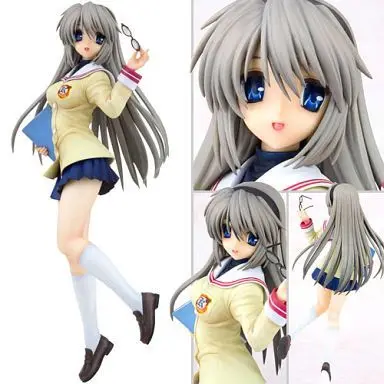 Школьная форма CLANNAD Tomoyo Sakagami японская аниме фигурка 10 дюймов Экшн из ПВХ 25 см|gift