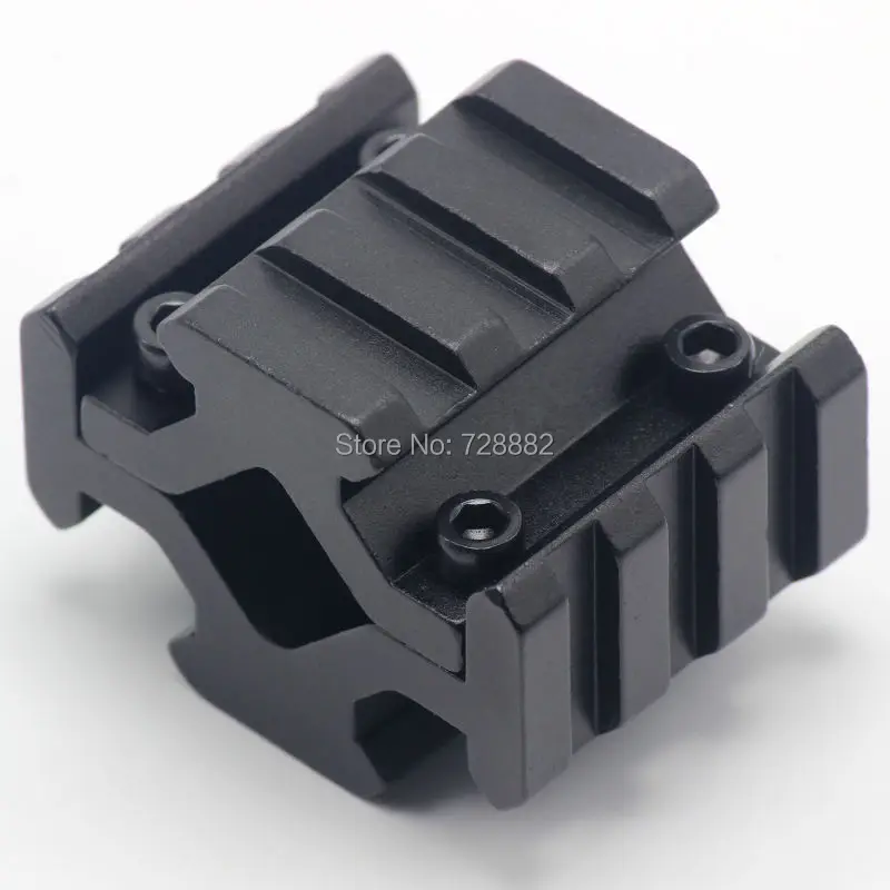 20 миллиметровое крепление Вивера Пикатинни 4 рельсовое для цилиндрического