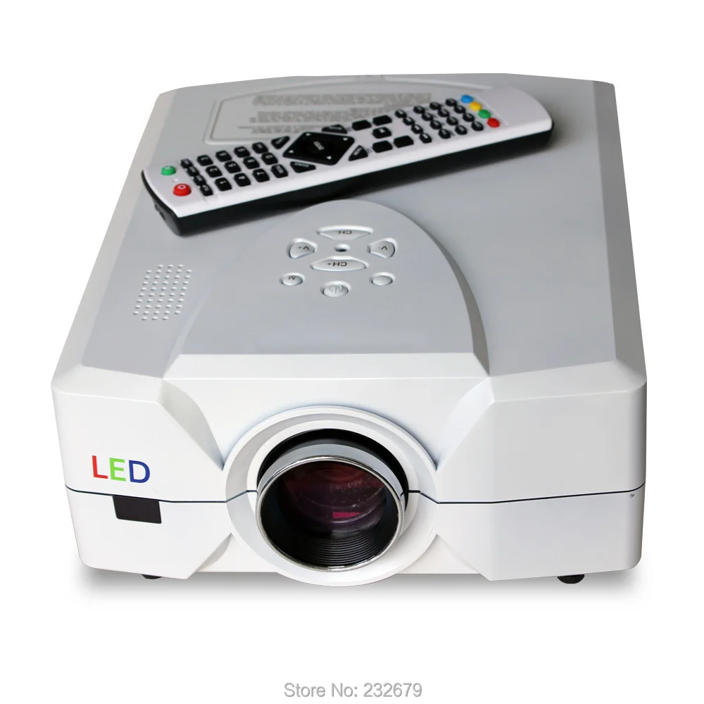 Большой обновление из светодиодов тв-проектор tft-hdmi usb для ps / pc laptop xbox DVD |