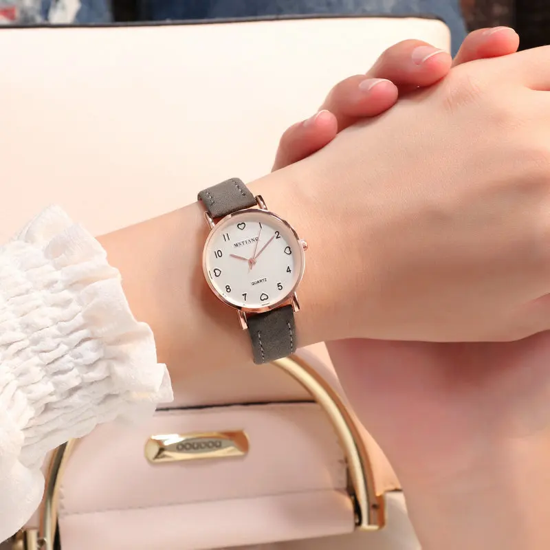 Reloj Mujer Кварцевые часы Женские часы модные повседневные женские наручные часы с сердцем для женщин женские часы relogio Montre Femme
