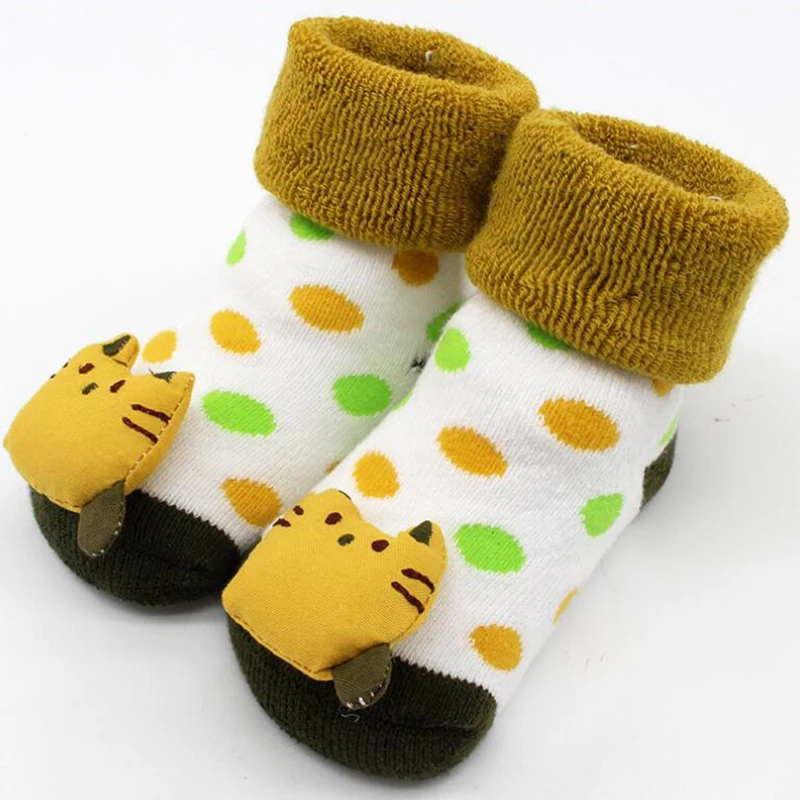 Нескользящие носки для маленьких мальчиков и девочек зимние теплые детей | Мать