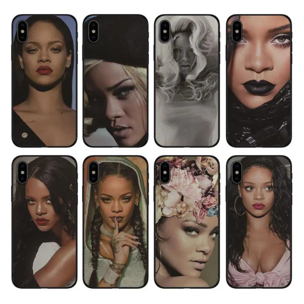 Чехол OUTMIX Robyn Rihanna Fenty для iPhone XR 5 SE 6 S PLUS 7 8 X XS XSmax | Мобильные телефоны и аксессуары