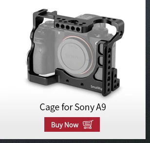 SmallRig A7R III/Melo III A7 II типа «Горячий башмак» замок для sony A7 III/Melo III A7R II/A7S II/A9 Камера клетка 2087/2176/1982/2013/2031/1660-2241