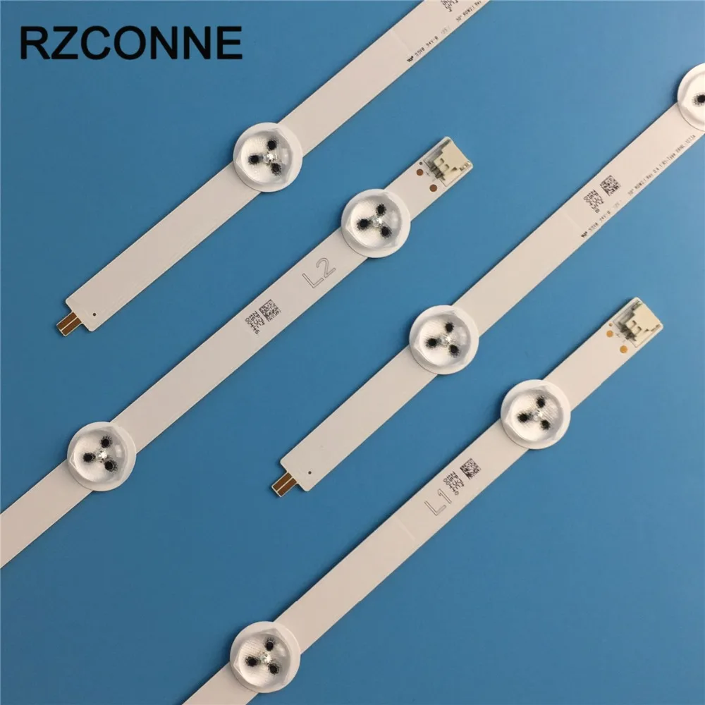 12 шт. Светодиодная лента для LG 50LA613 50LN577 50LN5400 CA 50LN5200 TX L50B6B L50BL6E Toshiba 50L4353D