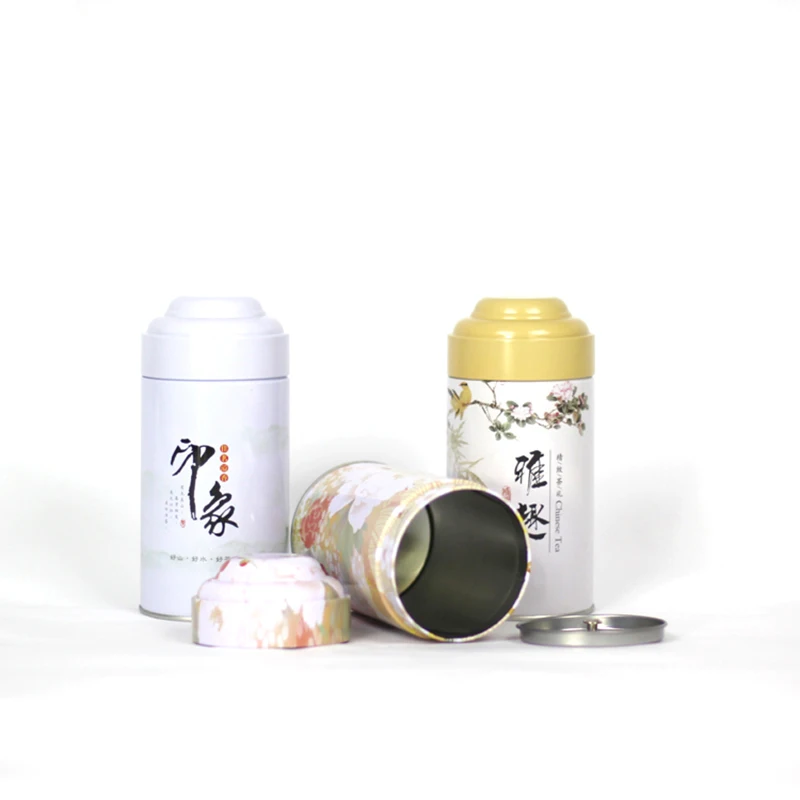 Xin Jia Yi Packaging металлическая коробка для чая круглые банки хранения сахара печенья