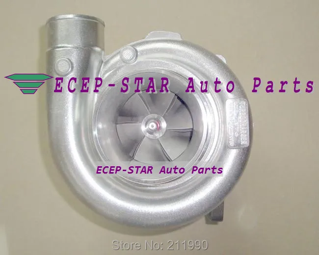 Бесплатная доставка Турбокомпрессор турбина T76 с водяным охлаждением: A/R 0 68 Comp: 80