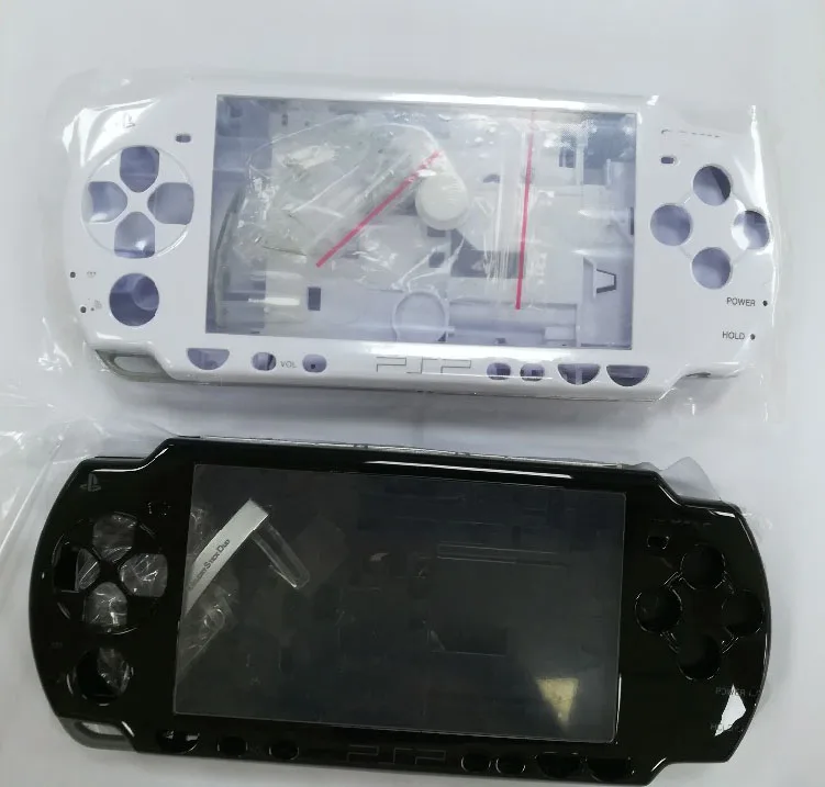 OEM черный/белый/серебристый цвет чехол Корпус для psp 2000 psp 3000 psp 2000 3000 Сменный Чехол для psp консоли