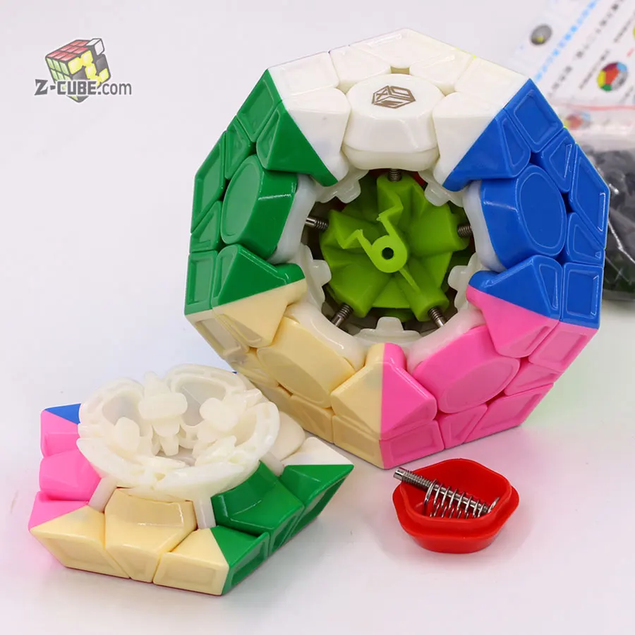 Головоломка магический куб QiYi Xman Megamin Магнитный куб Galaxy v2LM dodecahedron dodecahedra 12 осей необычной формы высокого уровня игрушка в подарок