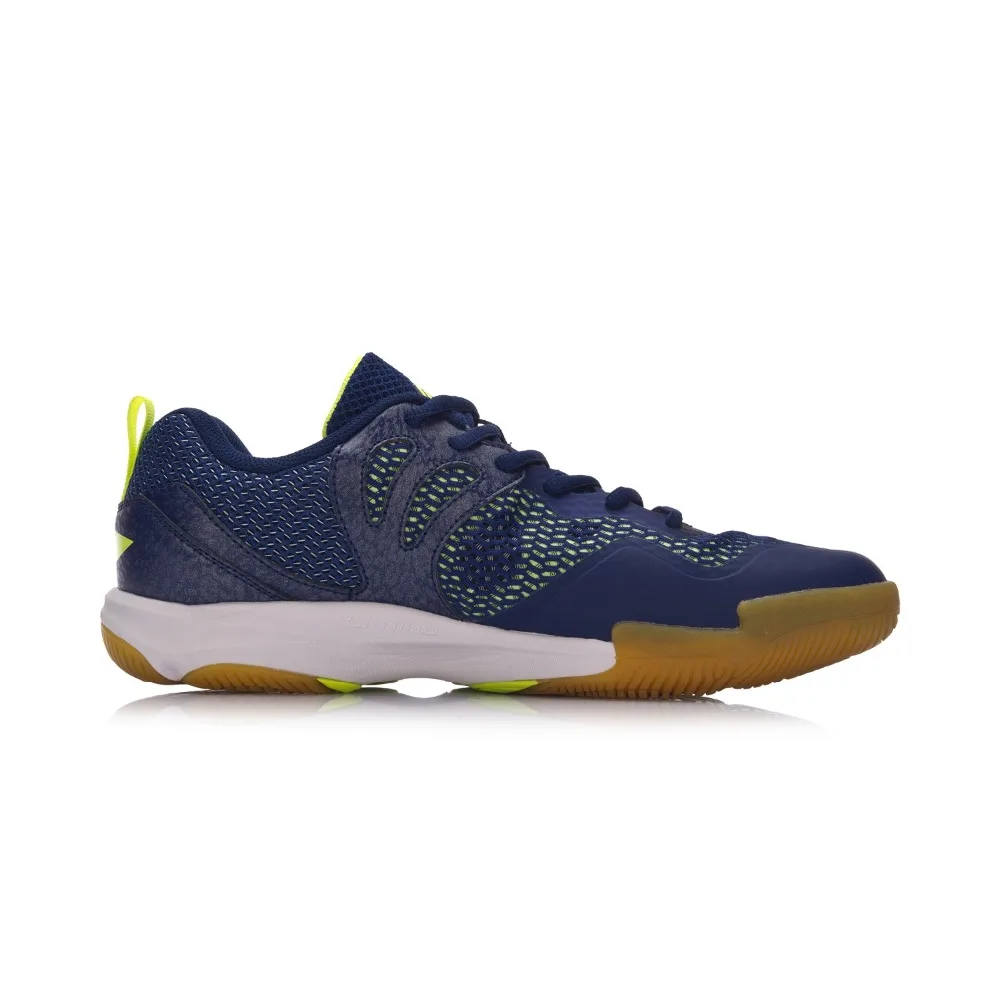 Li-Ning/мужские кроссовки RANGER II LITE-TD для тренировок по бадминтону; дышащие кроссовки с противоскользящей подкладкой; спортивная обувь; AYTN015 SAMJ18