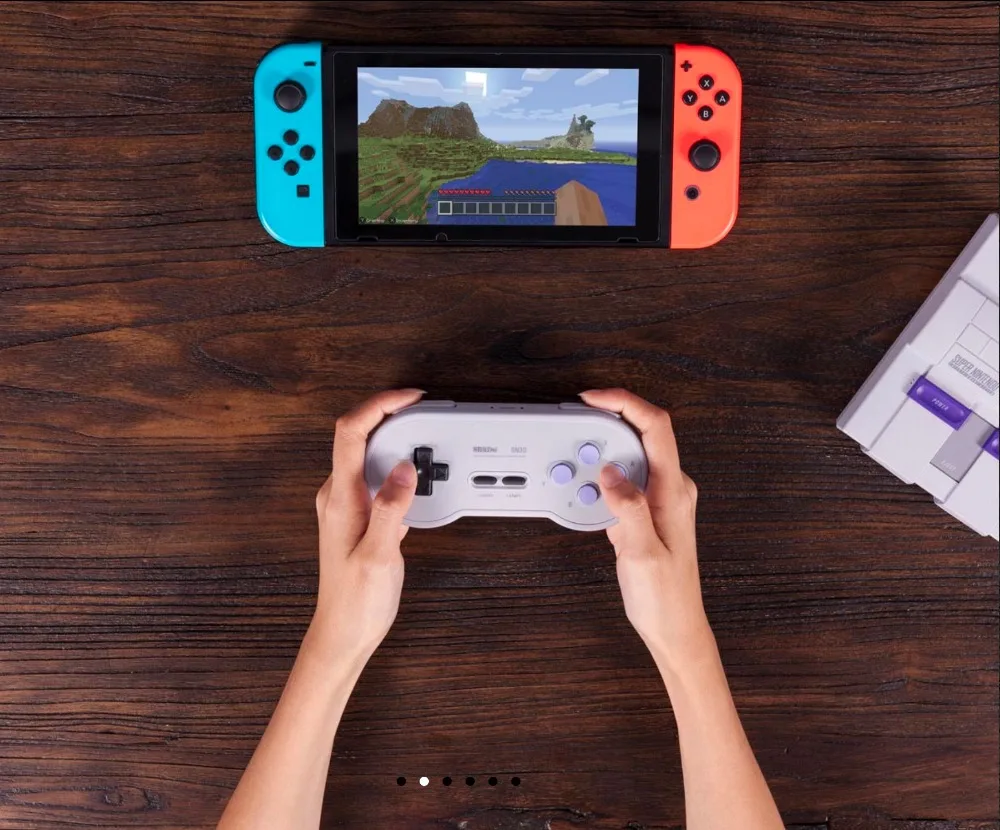 2020 8bitdo SN30 геймпад беспроводной контроллер Bluetooth Джойстик для Nintendo переключатель