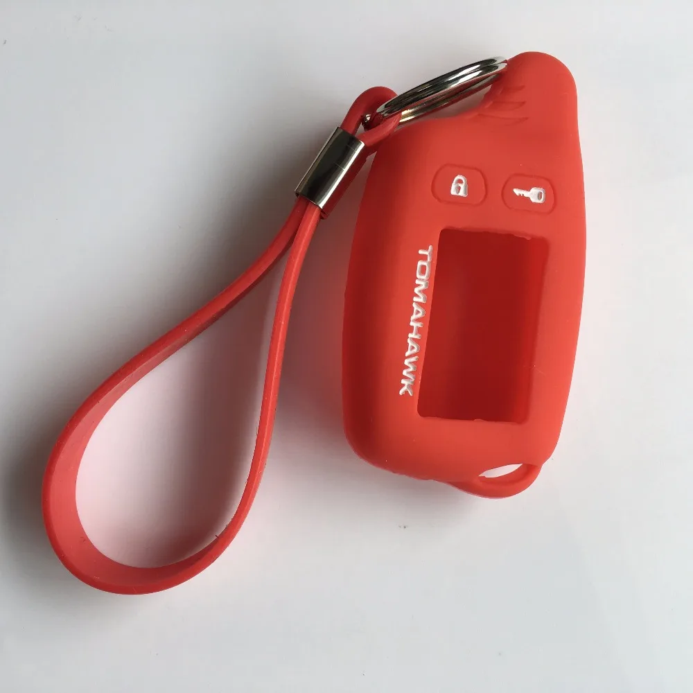 TW9010 TW9020 TW9030 ЖК силиконовый чехол + брелок для Tomahawk защита от взлома пульт