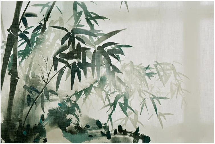 Полупрозрачные оконные и французские окна пряжа прозрачные бамбуковые тюлевые