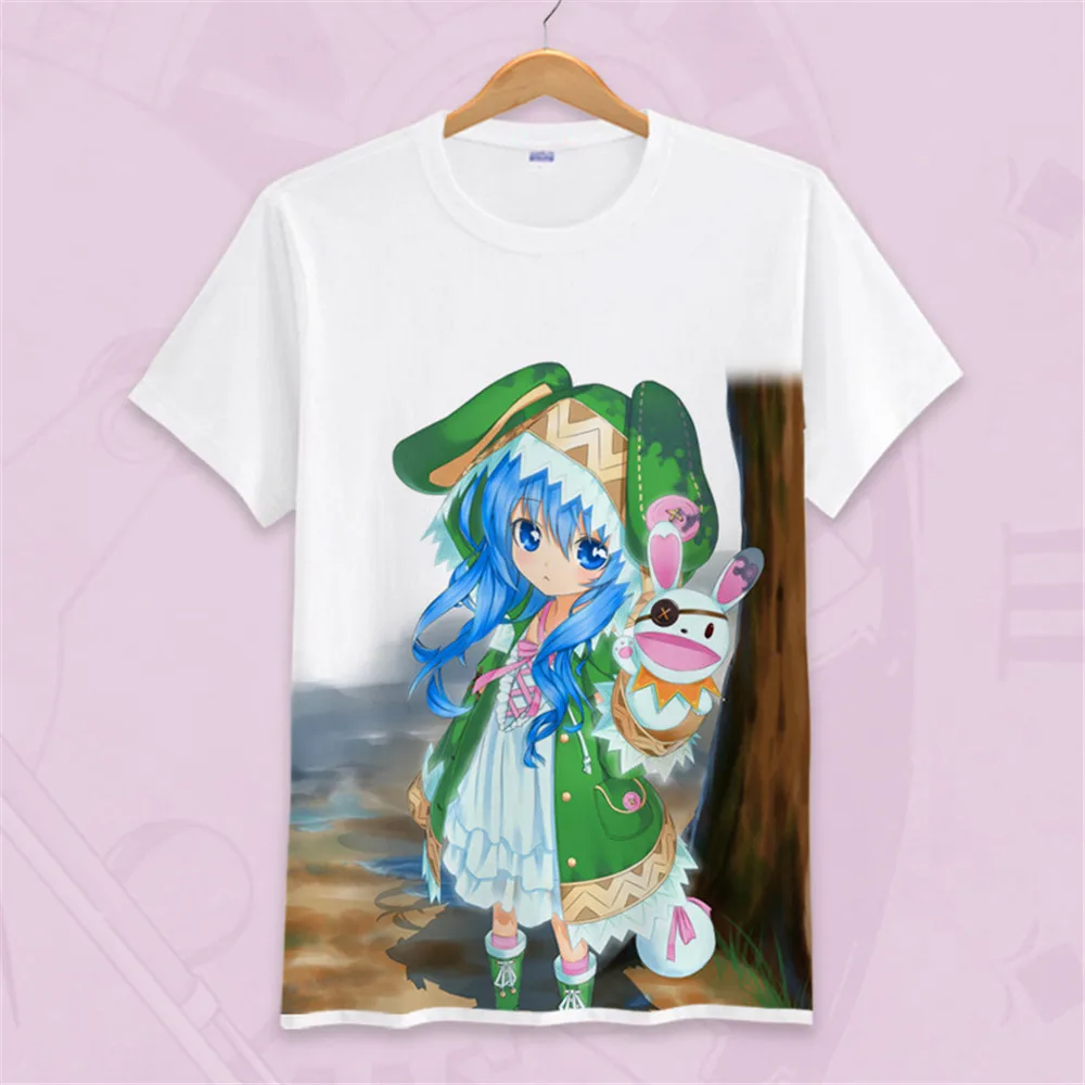 Новинка аниме-рубашка Coolprint футболки для свидания и прямого эфира разные стили с