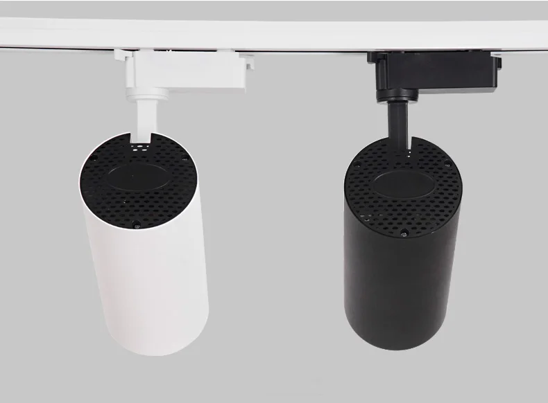 Светодиодная дорожка белая черная система 20 Вт световая рейка 110 В 240