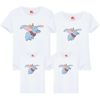 Sifafos/Одинаковая одежда для всей семьи футболка с принтом dumbo мамы и меня футболки