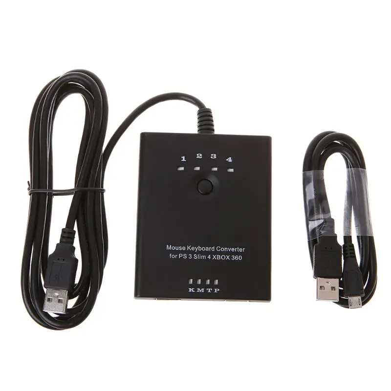 Адаптер конвертера клавиатуры мыши для PS3 / PS4 XBox 360 One Xbox one S без задержек совместим