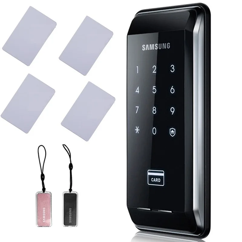 SAMSUNG Ezon SHS-2920 цифровой Keyless Электронная клавиатура Засов дверной замок+ 6 ключ карты