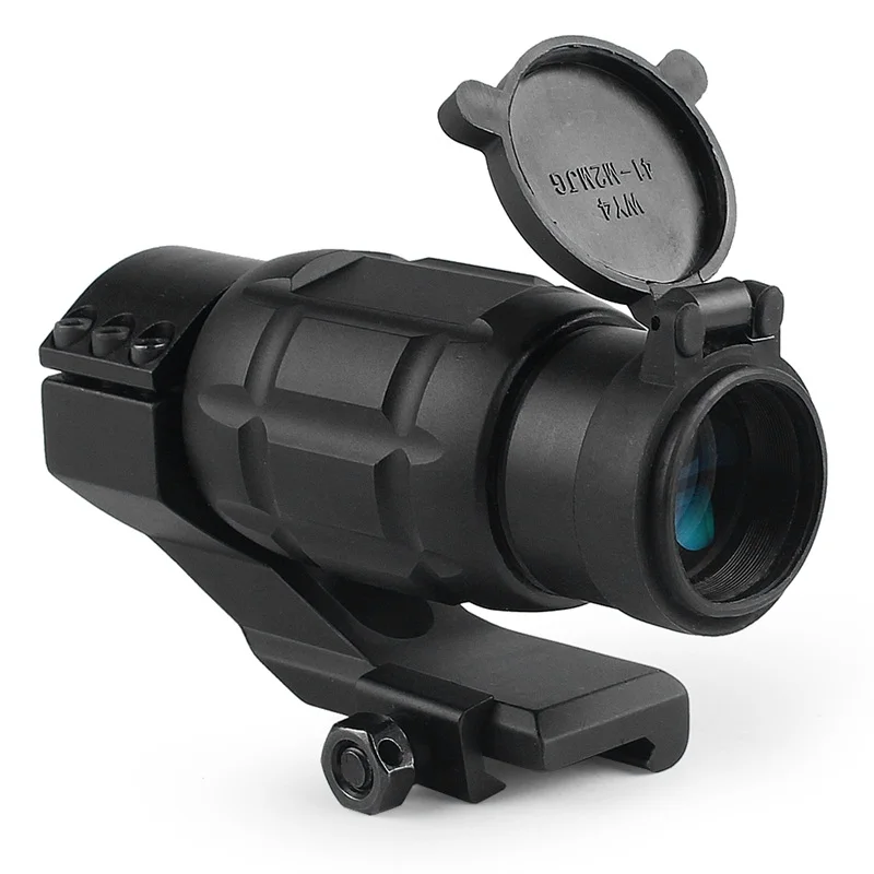 Тактический 3x25 мм Лупа Riflescope Оптика прицел фокус отрегулированный fit 20 мм Rail Защитная крышка для страйкбола охота RL6-0069