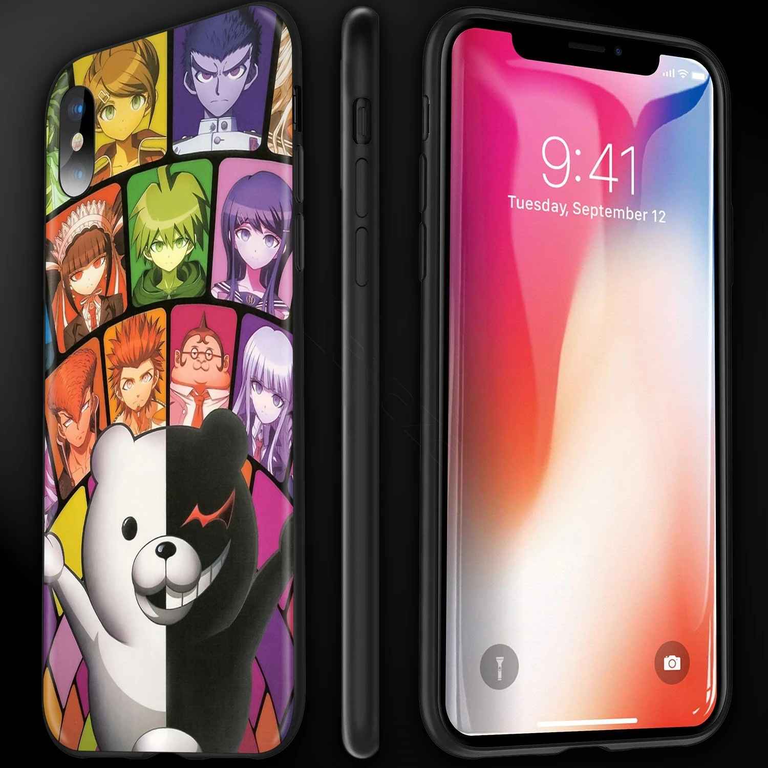 Чехол Lavaza Kumamon Danganronpa Monokuma для iPhone 12 mini 11 Pro XS Max XR X 8 7 6 6S Plus 5 5s se|Бамперы| |