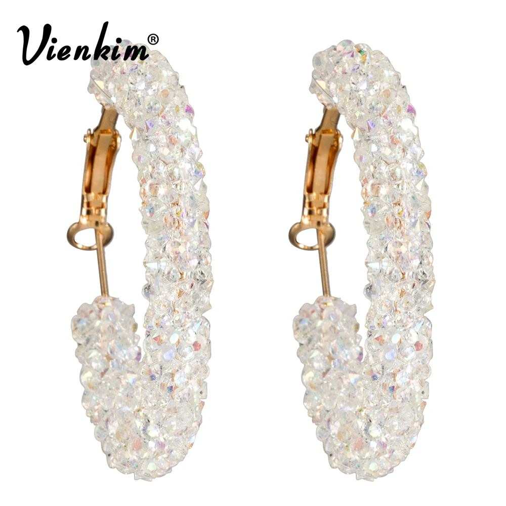 Новый бренд новый дизайн модный очаровательный австрийский хрусталь серьги