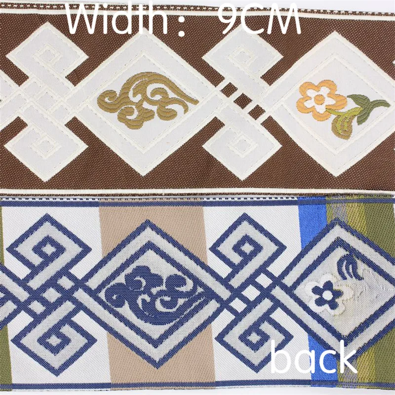 Широкая лента-занавеска кружевная вышивка Аксессуары для штор отделка