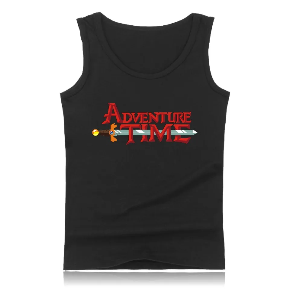 Adventure Time XXS 4XL летний топ на бретелях для мужчин жилеты и аниме плюс размер рубашки