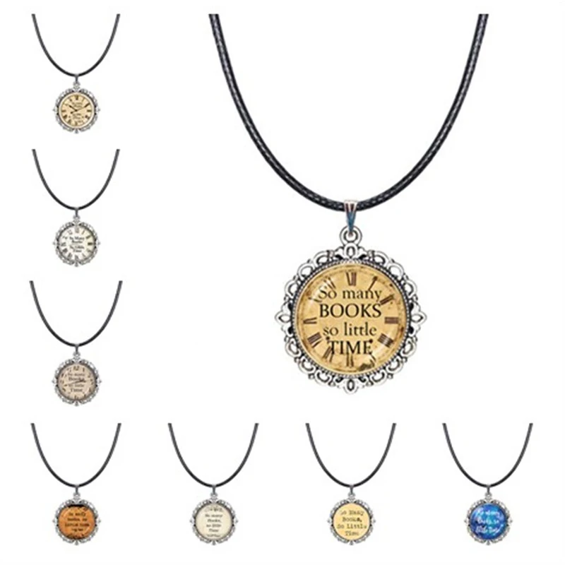 Так много книг так мало времени чокер ожерелье старые часы стимпанк книга