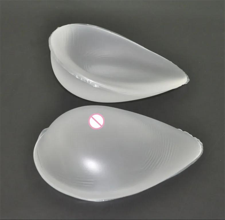 Прозрачный силиконовый бюстгальтер пуш ап 500 г 1 пара|breast prosthesis|breast formssilicone breast form |