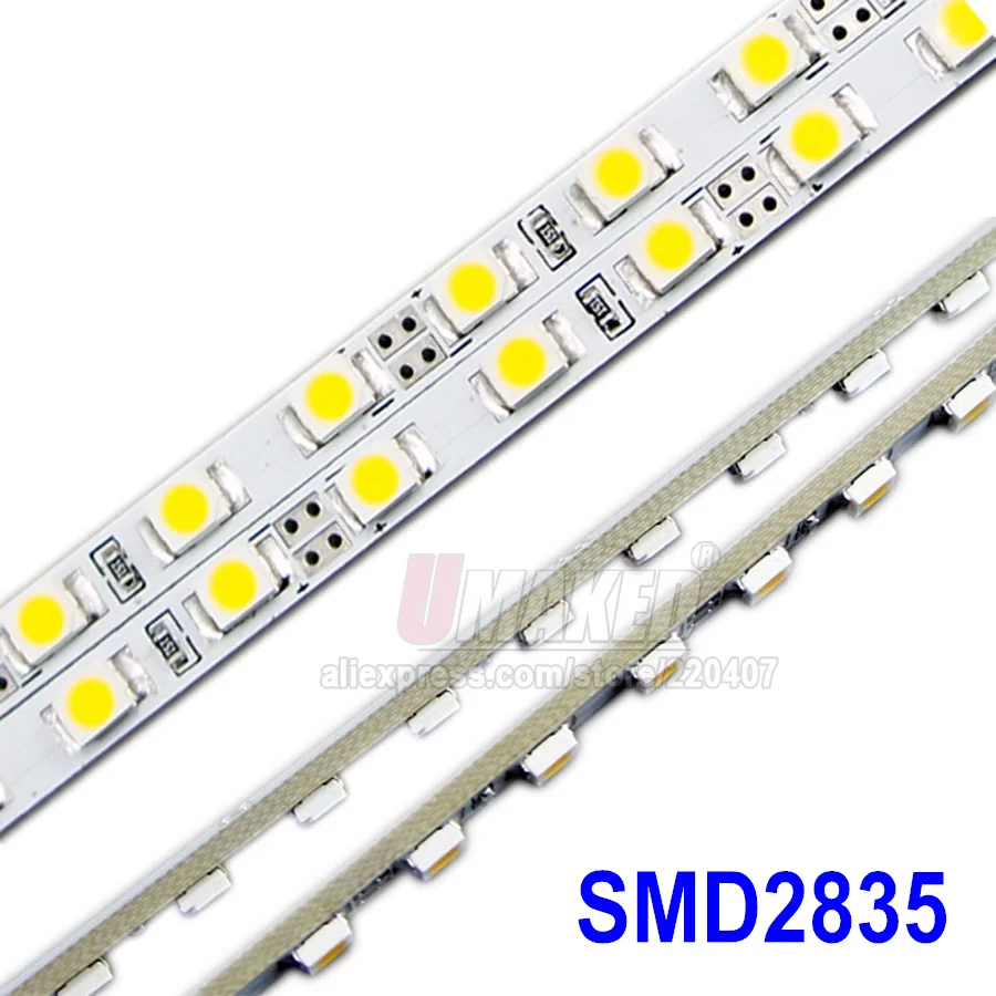 SMD2835 45leds 50 см, диаметр 4 мм, ширина Яркость SMD4014/2835/5630 светодиодный Жесткий Газа высокого Яркость 5V белый/теплый белый/белый цвет светодиодный бар светильник - Испускаемый цвет: SMD2835 45leds