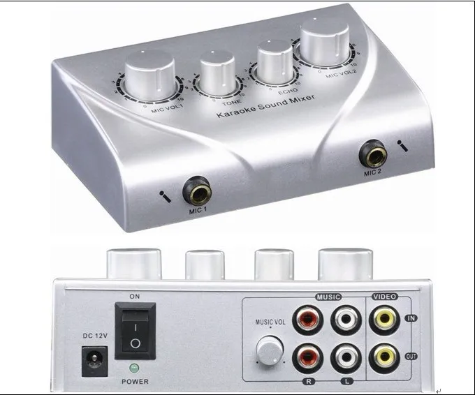 Мини домашний реверберация Cara OK mixer effect KTV усилитель мощности
