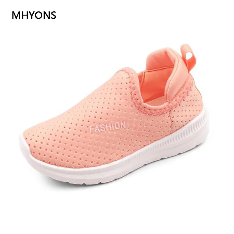 MHYONS 2018 Fashion Kids Shoes Autumn Boys Girls Breathable Casual Children's Comfort Flat Non-slip High Quality Sneakers |