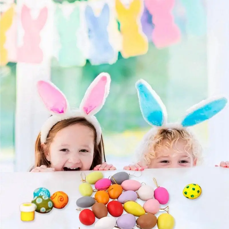 Handicraft toy Simulation Eggs Children Creative Toys Kindergarten Diy Decorative Ornaments Easter Eggs Handmade Toy Decoration