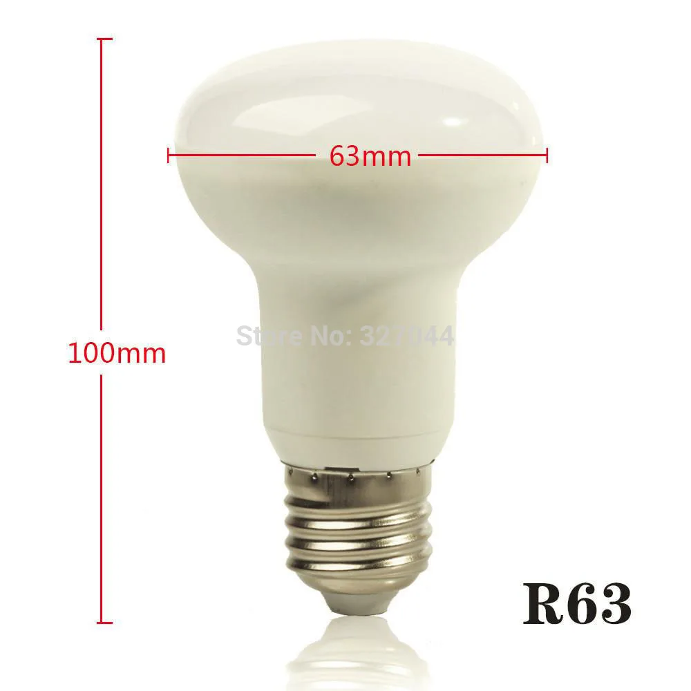 30 шт. R50 R63 R80 R90 светильник 7 Вт/10 Вт/14 Вт/15 Вт E27 Светодиодный Холодный/теплый белый 85