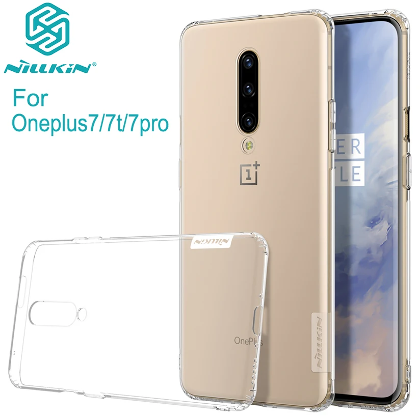NILLKIN One plus 7 Чехол oneplus 7 pro Чехол 7T чехол TPU прозрачный мягкий силиконовый чехол для oneplus 7 с розничной посылка