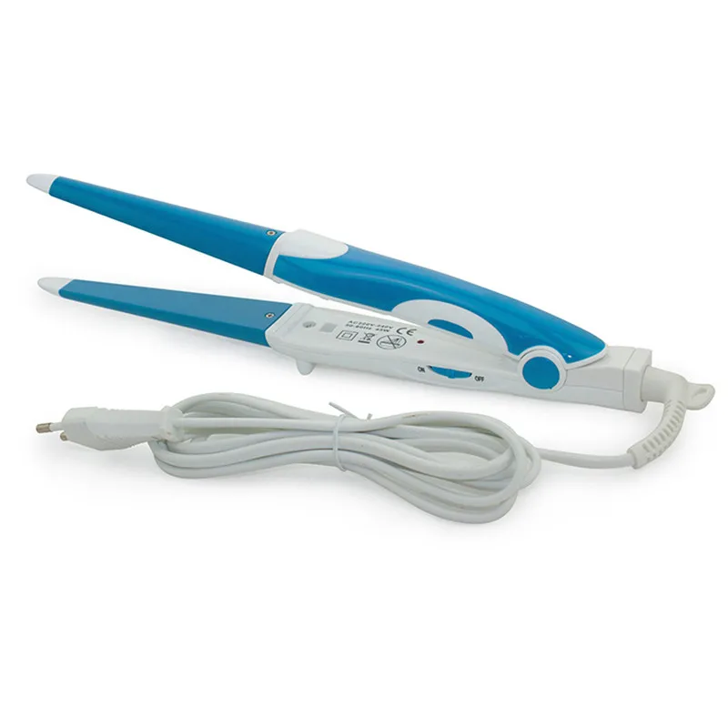 

Electric Hair Flat Curling Iron Ceramic Ionic Straightener Fringe Wave Curler Hairstyling Wand Straighter Crimple Roller Styling