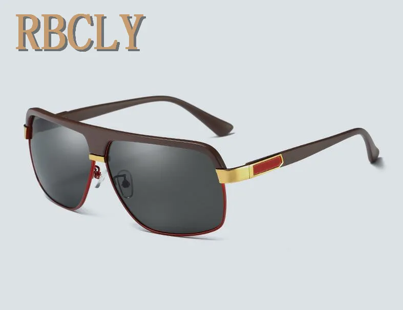 Мода Алюминия Магния Поляризованных Солнцезащитных Очков Мужчин Солнцезащитные