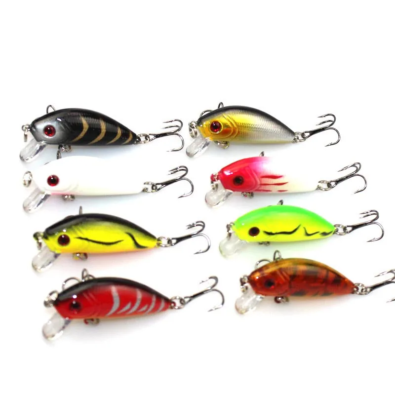 WALK FISH Реалистичная рыболовная приманка 1 шт. 5 см 3 г гольян топвотер искусственная