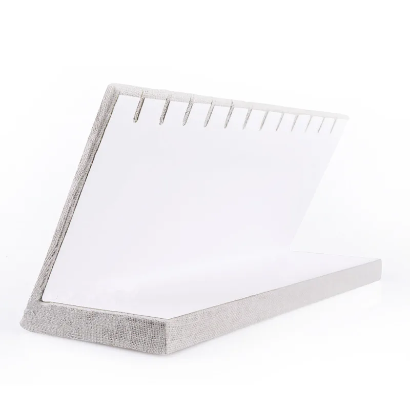 

Necklace Earrings display Stand Linen Display borad Earrings Pendants Display Stand Useful earrings necklace Tray