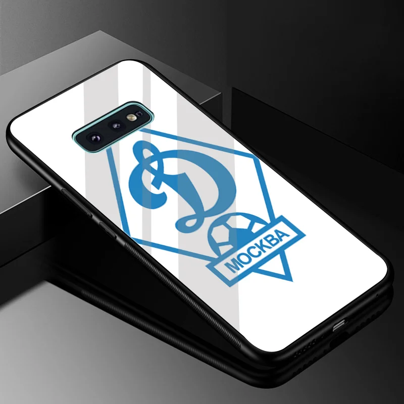 Стеклянный чехол из ТПУ с логотипом &quotДинамо&quot для Samsung Galaxy Note 8 9 S10 S7 Edge S8 S9