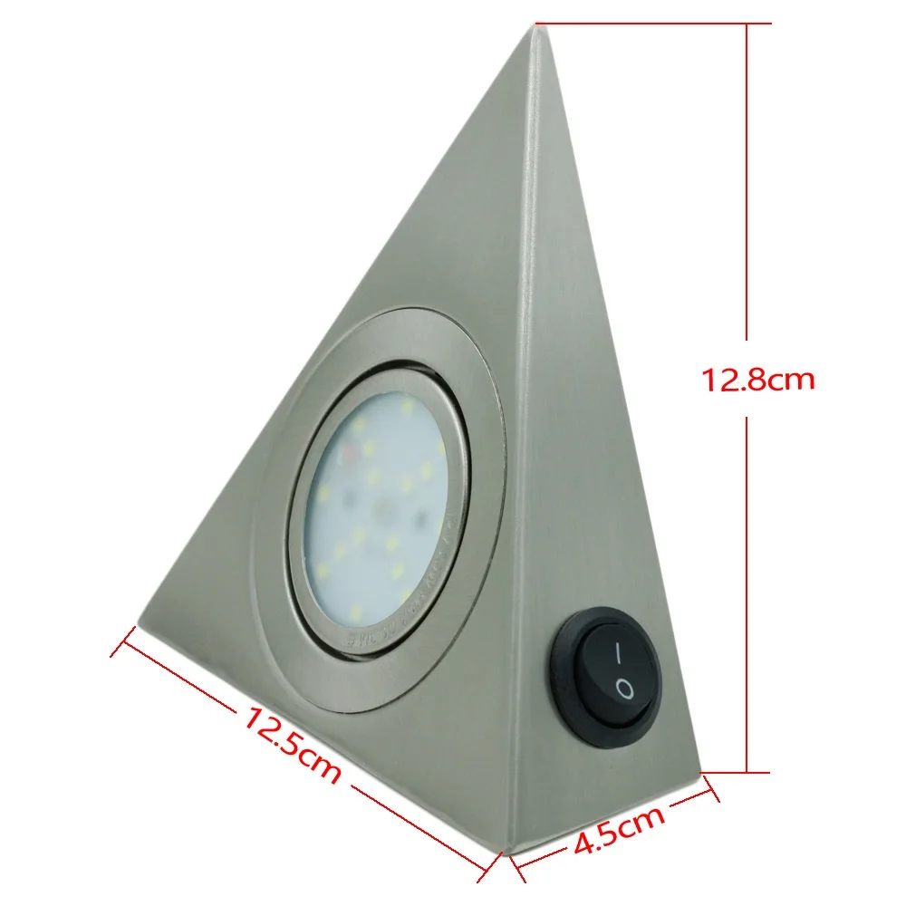 Trianglei светодиодный светильник для шкафа 3 Вт Мини AC85-265V SMD2835 мини белый или теплый