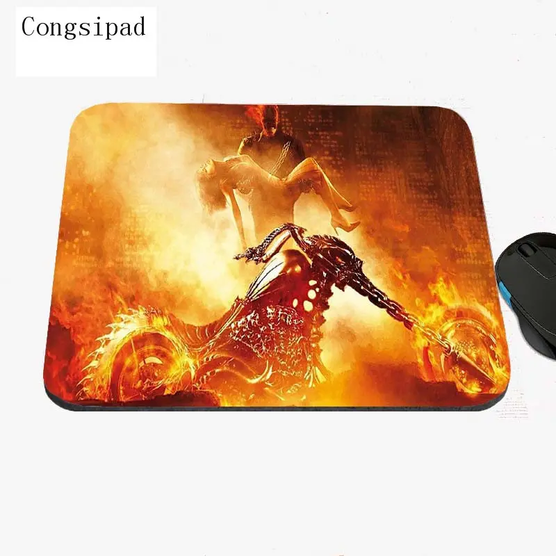 Cool Motorcycle Racer's Stunt Show Custom Printed Design for a Sliding Rectangular Rubber Laptop Computer Game Mouse Pad - Цвет: 29x25cm