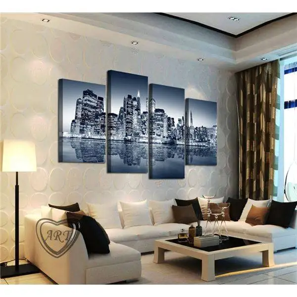 4 панели высокого качества домашний декор настенная живопись художественные