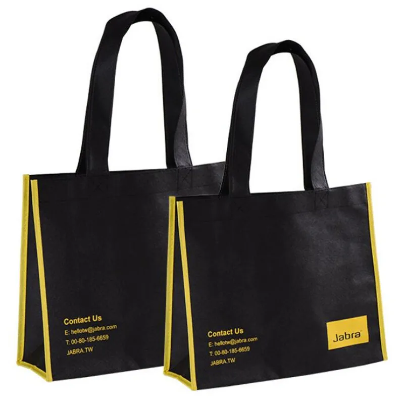 Оптовая Продажа 1000 шт./лот Пользовательские печать логотипа подарок нетканые