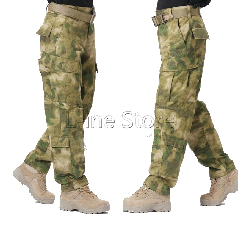Охотничьи мужские брюки тактические наружные Пейнтбольные страйкбольные A-TACS FG