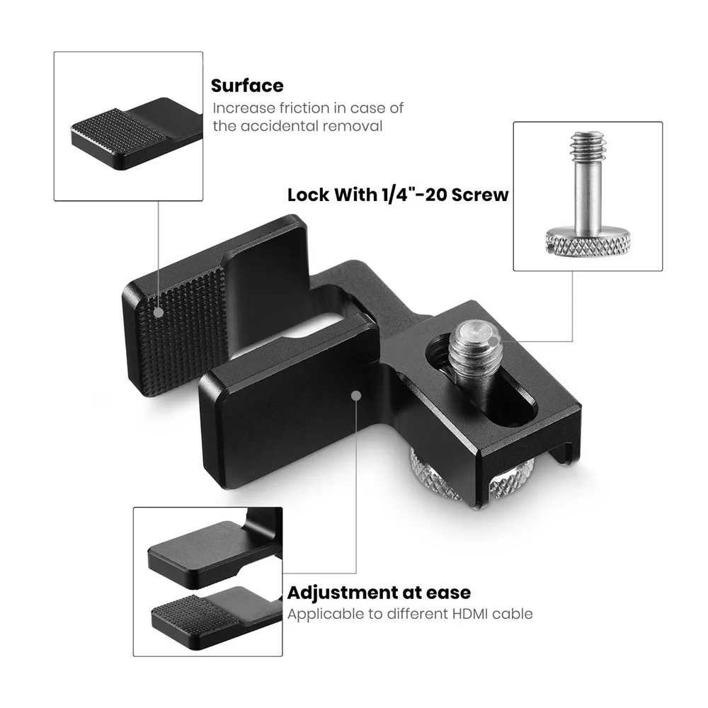 Кабель HDMI SmallRig зажим для камеры Sony A6500/A6300/A6000/A7/A7R/A7S DSLR (1661/1889/1620/1633) 1822|Моноподы| |