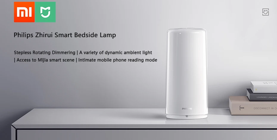 Крепление для спортивной камеры Xiao mi Цзя смарт-ночники, Wi-Fi, светодиодный затемнения RGBW Цвет умный светильник 1700 K-6500 K 100-240V 50/60Hz приложение mi дома Philips Zhirui